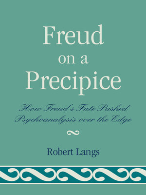 cover image of Freud on a Precipice